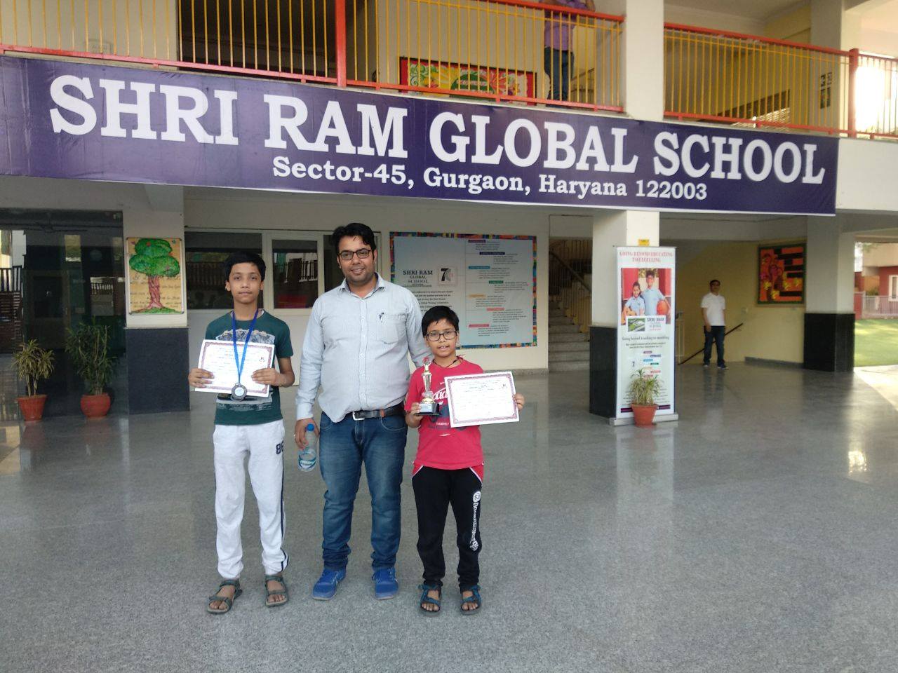 S R G S 1st Inter School U-11 Mixed Chess tournament 2018