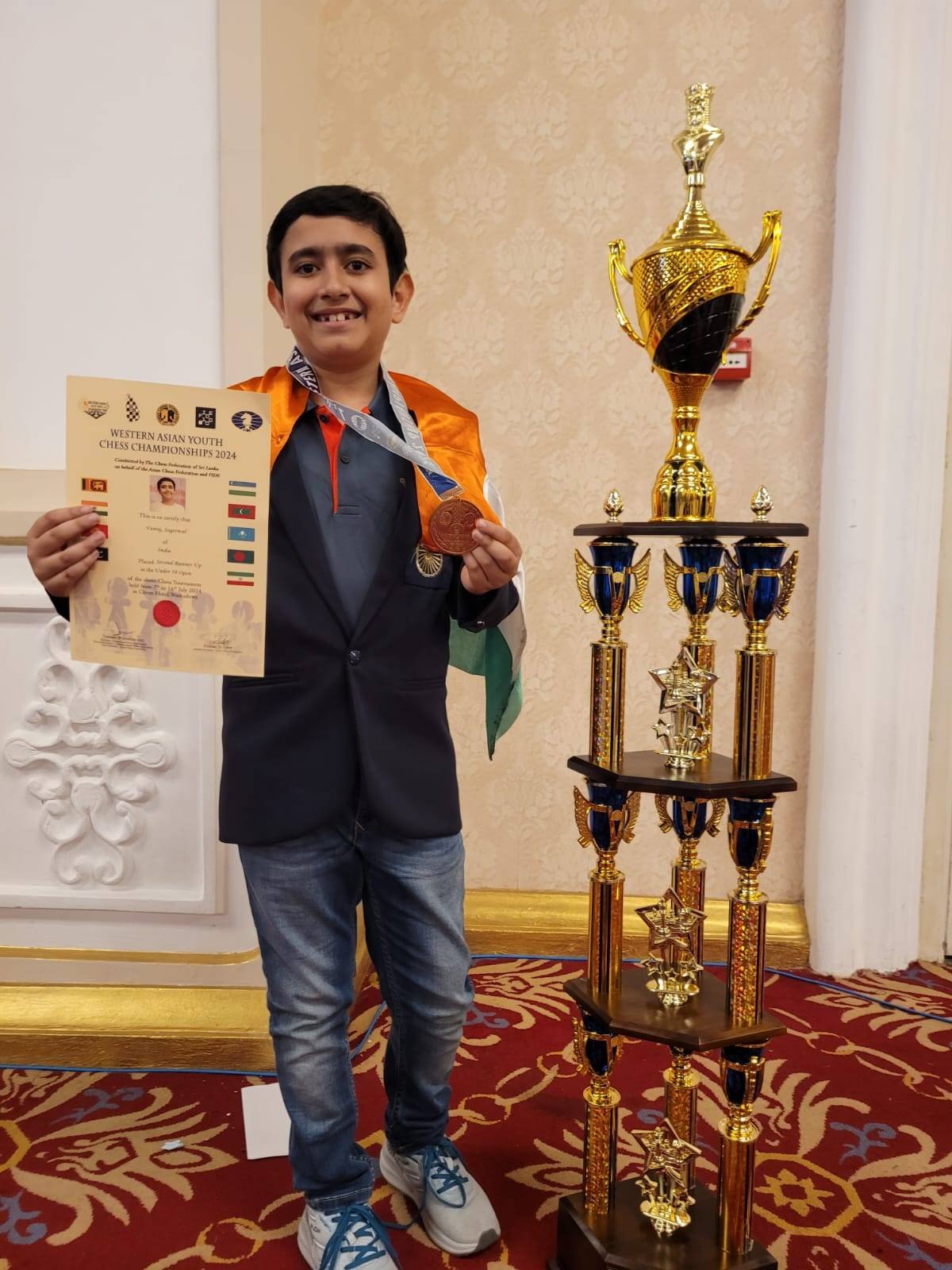 Another Great Performance by Play Chess Academy student .Vairaj ...